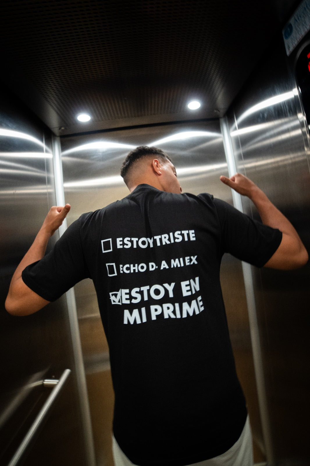 Camiseta Corta MiPrime 1ºDrop - NEGRO